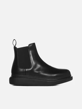 Alexander McQueen | Hybrid Chelsea leather boots 6.9折