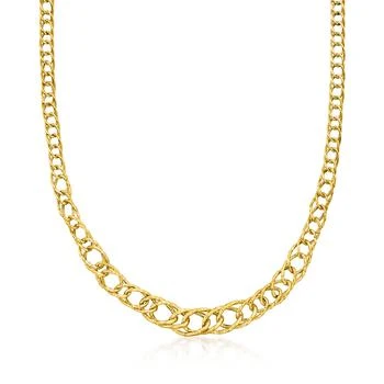 Canaria Fine Jewelry | Canaria 10kt Yellow Gold Graduated Oval-Link Necklace,商家Premium Outlets,价格¥4007