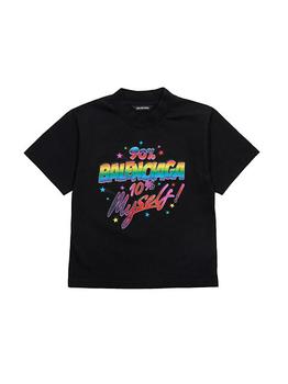 Balenciaga | Little Kid's & Kid's Multicolored Washed T-Shirt商品图片,