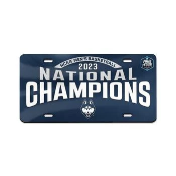 Wincraft | UConn Huskies 2023 NCAA Men's Basketball National Champions Laser Cut Acrylic License Plate,商家Macy's,价格¥270
