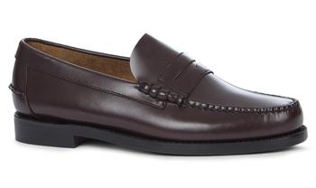 天气丹, SEBAGO | Sebago Classic Dan Loafer - Brown/Burgundy商品图片 