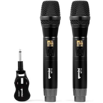 Gemini | Dual Handheld Wireless UHF Microphone System, Set of 2,商家Macy's,价格¥737