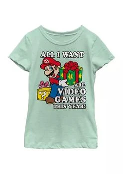 Nintendo | Girls 4-6x Give Video Games Top,商家Belk,价格¥140
