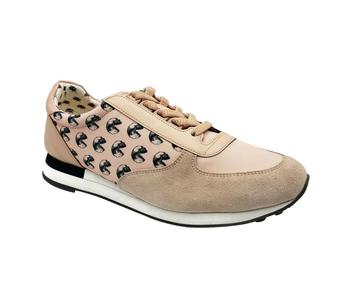 推荐Bally Men's Pink Gavino Consumers Nylon / Leather / Suede Lace up Sneaker (10.5 EU / 11.5D US)商品