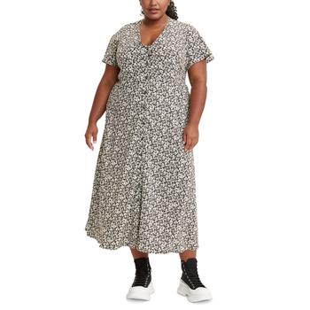 美国李维斯, Levi's | Trendy Plus Size Brooks 90S™ Dress商品图片 6折×额外7折, 额外七折