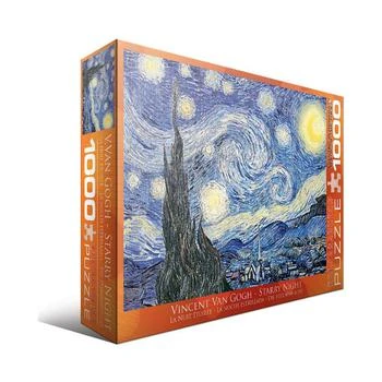 Eurographics | Vincent Van Gogh - Starry Night - 1000 Piece Puzzle,商家Macy's,价格¥143