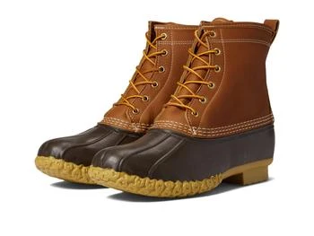 推荐Bean Boot 8" Leather Primaloft Flannel Lined商品
