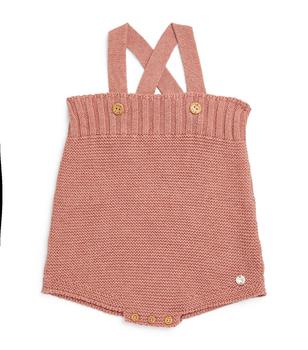 Paz Rodriguez | Knitted Dungarees (1-18 Months)商品图片,