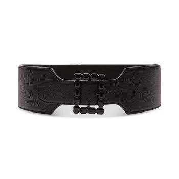 Steve Madden | Women's Embellished Buckle Stretch Belt 