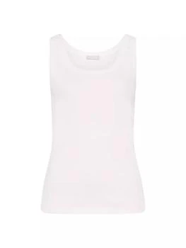 Hanro | Sleep And Lounge Ribbed Cotton Tank Top 