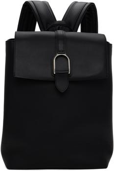 Ralph Lauren | Black Leather Backpack商品图片,独家减免邮费