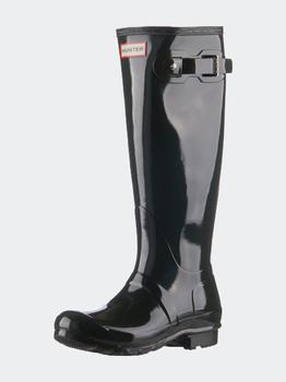 商品Hunter | Womens Original Tall Gloss Rain Boots Size 4 Dark Olive,商家Verishop,价格¥744图片