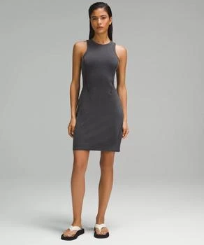 推荐Ribbed Softstreme Slim-Fit Tank Dress商品