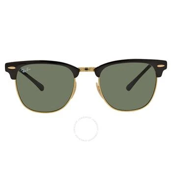 Ray-Ban | Clubmaster Metal Green Square Unisex Sunglasses RB3716 187 51 6折, 满$200减$10, 满减