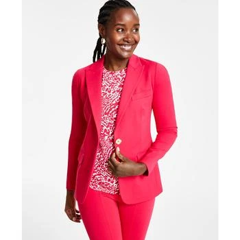 Michael Kors | Women's Knit One-Button Blazer, Regular & Petite 