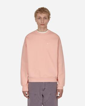 NIKE | Solo Swoosh Crewneck Sweatshirt Pink商品图片,5.5折×额外8.6折, 额外八六折