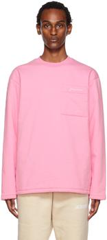 Jacquemus | Pink Le Papier 'Le T-Shirt Bricciola' Long Sleeve T-Shirt商品图片,4.4折
