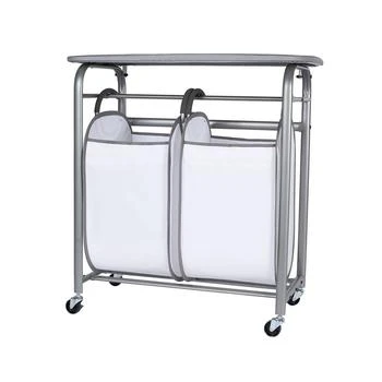 Neatfreak | Easy Access Double Laundry Sorter with Folding Table,商家Macy's,价格¥967