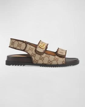Gucci | Moritz Monogram Easy Slingback Sandals 