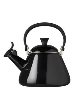 商品Le Creuset | Kone kettle with fixed whistle 1...6l black,商家Harvey Nichols,价格¥643图片