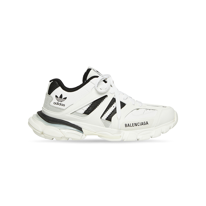 商品Balenciaga | 巴黎世家23新款 男黑白色聚氨酯联名款运动鞋,商家VP FRANCE,价格¥7994图片