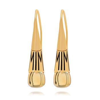 商品Mimi Milano Tam Tam 18K Yellow Gold And Citrine Drop Earrings MXM373G8C图片