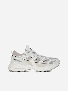 推荐Marathon R-Trail leather and mesh sneakers商品