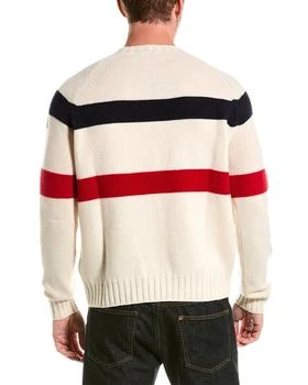 推荐Moncler Wool & Cashmere-Blend Crewneck Sweater商品
