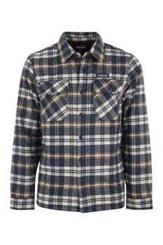 推荐PATAGONIA Medium weight organic cotton insulated flannel shirt Fjord商品