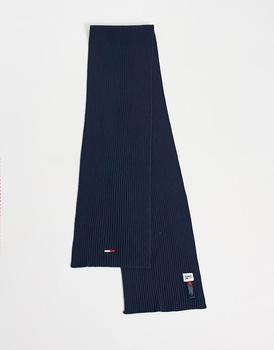 推荐Tommy Jeans core flag scarf in blue商品