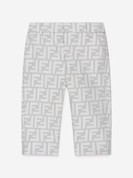 商品Fendi | Baby Boys FF Logo Trousers in Grey,商家Childsplay Clothing,价格¥2913图片