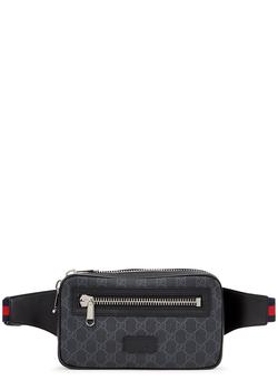 supreme腰包, Gucci | GG Supreme black canvas belt bag商品图片 