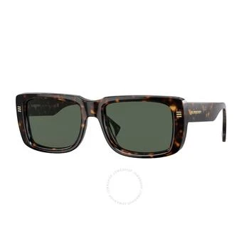 Burberry | Jarvis Green Rectangular Men's Sunglasses BE4376U 300271 55 4.6折, 满$200减$10, 满减