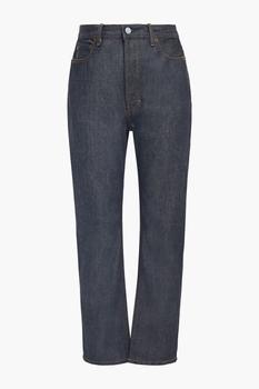 推荐Log high-rise straight-leg jeans商品