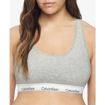Calvin Klein | Plus Size Modern Cotton Unlined Bralette QF5116 独家减免邮费