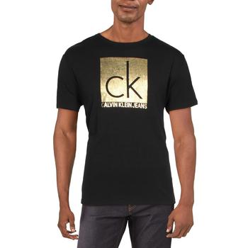 推荐Calvin Klein Mens Crewneck Cotton Graphic T-Shirt商品
