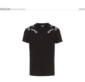 推荐VALENTINO 男士黑色T恤 PV3MG10G-46M-0N0商品