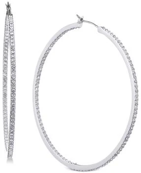 Givenchy | Pavé 2" Medium Hoop Earrings,商家Macy's,价格¥300