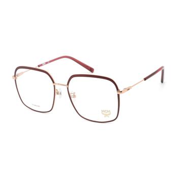 商品MCM | MCM Ladies Red Rectangular Eyeglass Frames MCM2501A60257,商家Jomashop,价格¥399图片