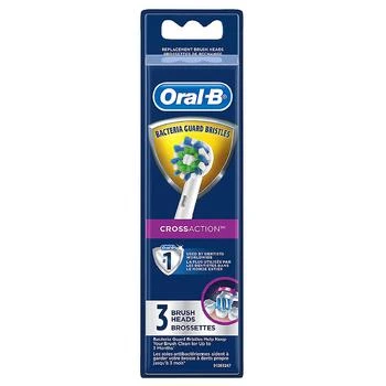 Oral-B | CrossAction X-Filament Replacement Brush Heads,商家Walgreens,价格¥291