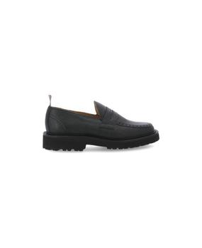 thom browne鞋低帮鞋, Thom Browne | Hammered Leather Moccasin商品图片 