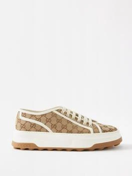 推荐Tennis Treck GG-canvas trainers商品