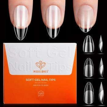 MODELONES | Almond Soft Nail Tips,商家MODELONES,价格¥68