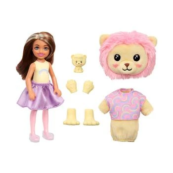 Barbie | Cutie Reveal Cozy Cute T-shirts Series Chelsea Doll and Accessories,商家Macy's,价格¥112