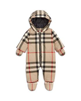Burberry | Unisex River Bear Quilted Snowsuit - Baby商品图片,