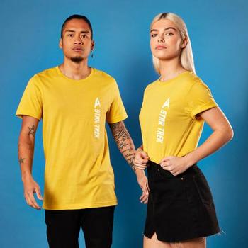商品Star Trek | Commander Star Trek T-Shirt - Yellow,商家Zavvi US,价格¥150图片