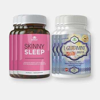 商品Totally Products | Skinny Sleep and L-Glutamine Combo Pack,商家Verishop,价格¥436图片