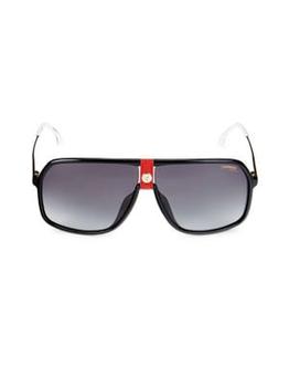 Carrera | Carrera 64MM Shield Sunglasses商品图片,3.4折