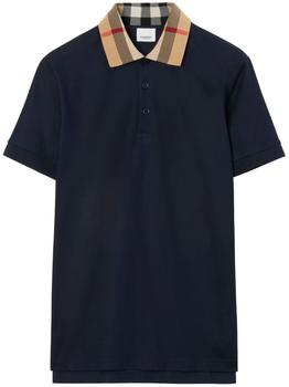 Burberry | Check collar polo shirt商品图片,