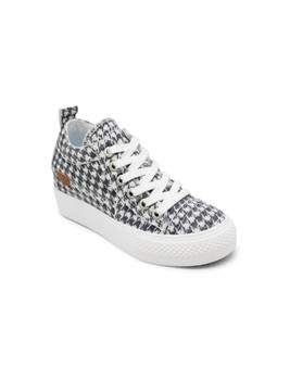 Blowfish | Miami Wedge Sneaker in Black/White商品图片,6.5折